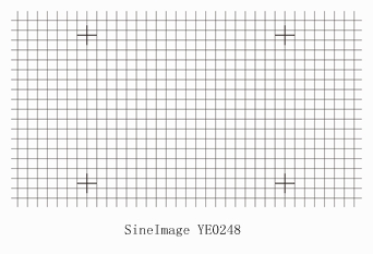 几何畸变测试卡YE 0248