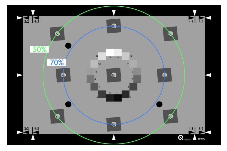 ISO 12233:2014E-SFR分辨率测试卡标准型