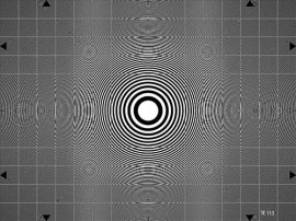 动态分辨率测试卡1MHz方格